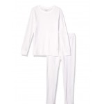 White Women's Thermal Long Underwear Set White Women's Thermal Long Underwear Set